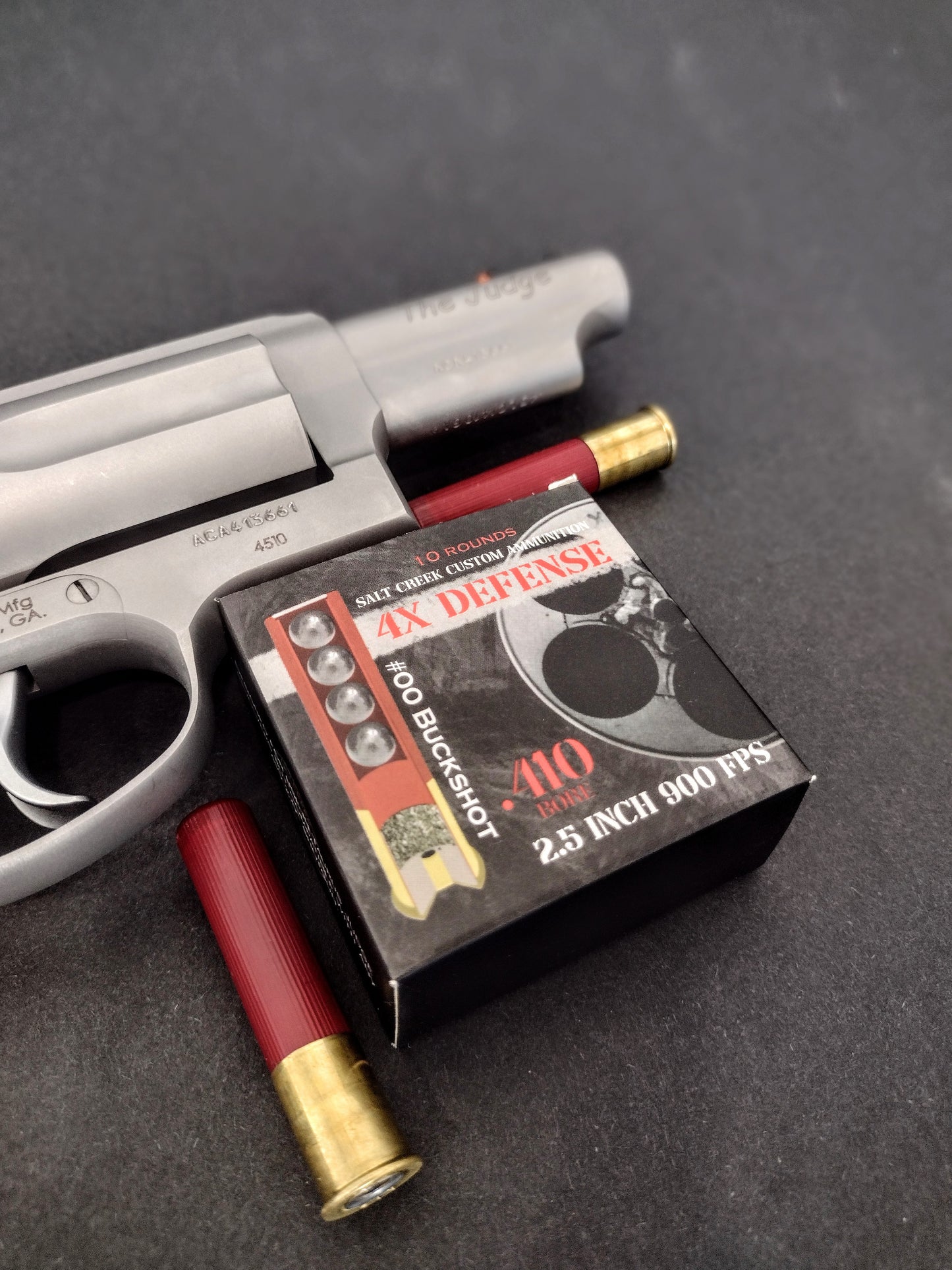 410 #00 buckshot self defense load for the Taurus Judge