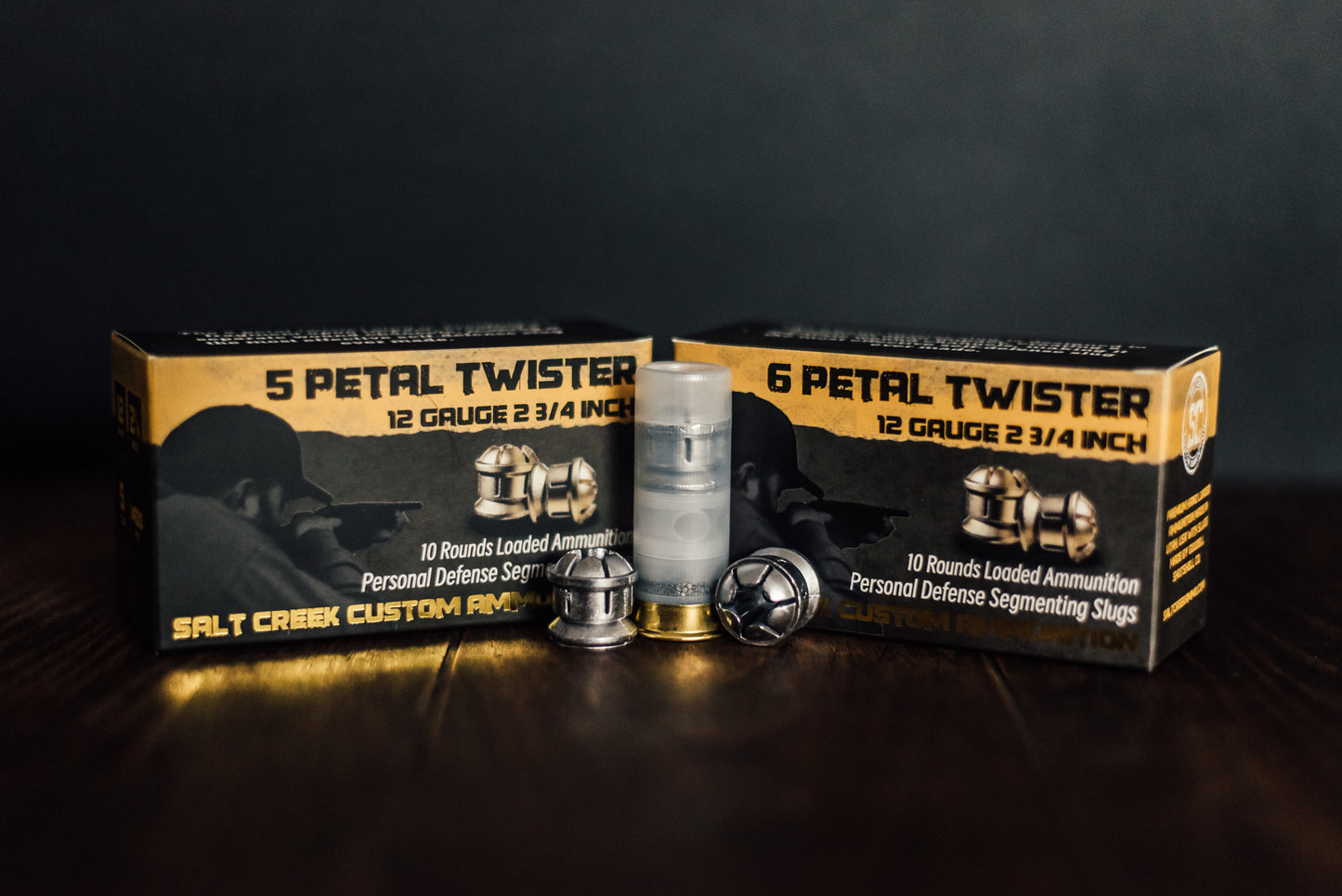 Petaled Twister Slug: 12 Gauge Defense - Salt Creek Custom Ammunition