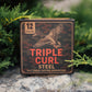 Triple Curl STEEL : 12 Gauge 3"