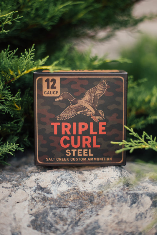 Triple Curl STEEL : 12 Gauge 3"