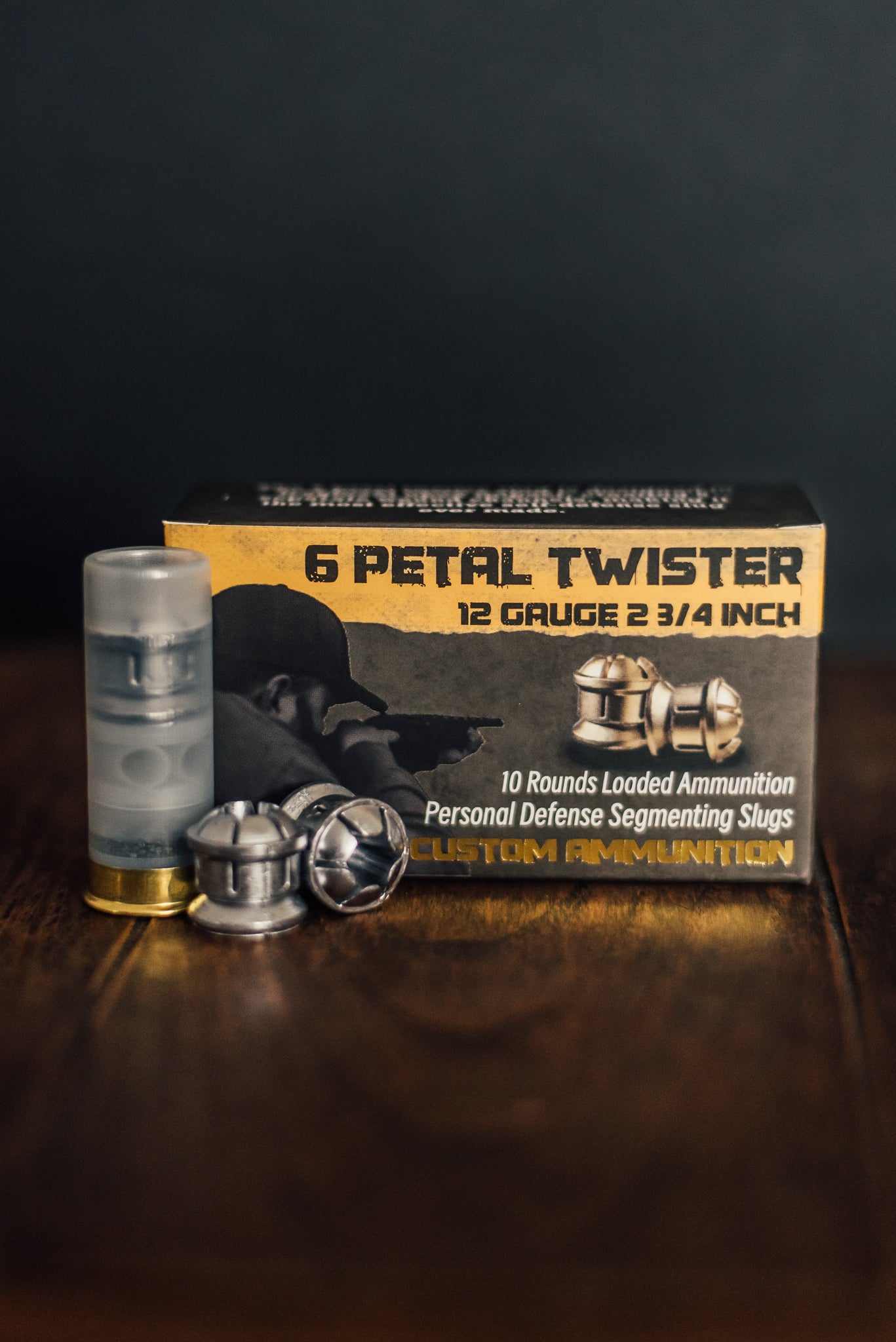 Petaled Twister Slug: 12 Gauge Defense - Salt Creek Custom Ammunition